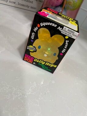 Jelly Hops Squeezable Yellow Bunny - Scented Kids Toy